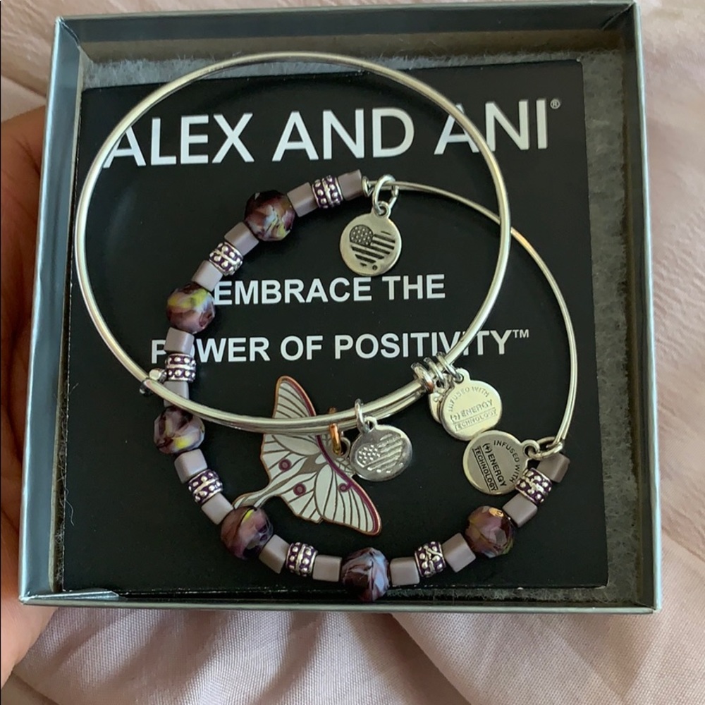 Alex and Ani 2 piece bracelet